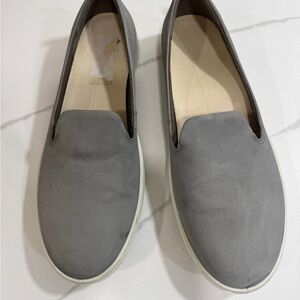 Ecco Gray Loafers